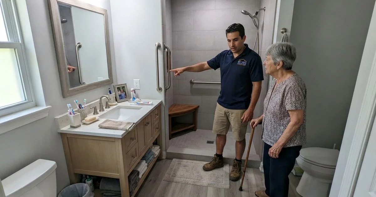 Aging-in-place bathroom tile remodels: what to plan for