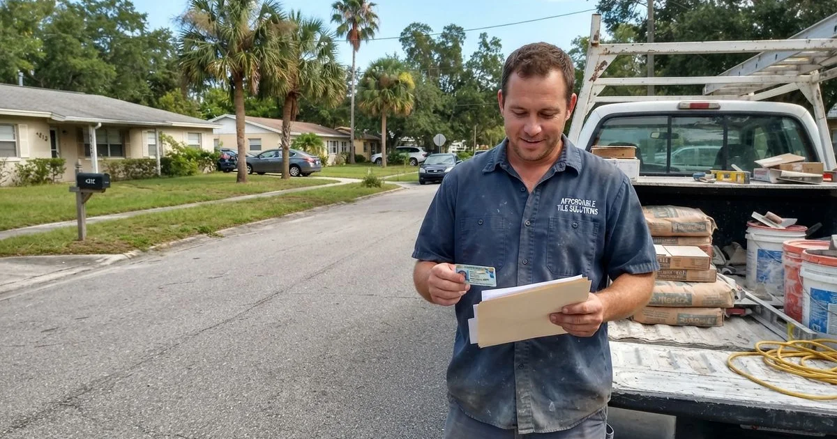 Tile contractor licensing and permits in Florida: what to check first
